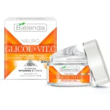 Крем для лица Bielenda Glicol + Vit C Exfoliat Night Cream, отшелушивающий, от морщин, ночной, 50 мл