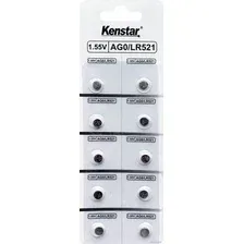 Батарейка Kenstar G0/LR521/LR63/LR50/379A/179, 1.55V BL-10 (10 шт/уп)