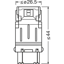 Лампа накаливания 3157DYP-2BL OSRAM