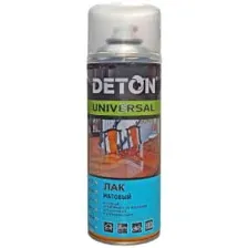 Лак алкидный Deton universal матовый атмосферостойкий, 520мл