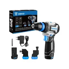 Аккумуляторная дрель-шуруповерт Deko DKCD12 PRO ONE / 085-1320