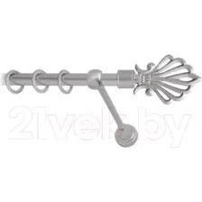 Карниз для штор Lm Decor Веер 006 1р гладкий (сатин, 3.6м)