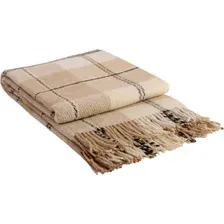 Плед Vladi Эльф Mason 170x210 рап.3 08895 03 (белый/бежевый/коричневый)