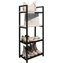 Полка для обуви Allerd 22 Rion 25x103 / 1030210200 (черный муар/энигма)