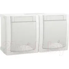 Розетка Panasonic WPTC48002WH-BY (двойная)
