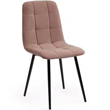 стул кухонный Tetchair Chilly Max Black, серо-бежевый