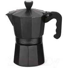 Гейзерная кофеварка Maestro MR-1666-9 (черный)