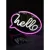 Ночник ILikeGift Hello inscription 151-2022092