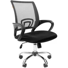 Кресло офисное Chairman 696 Chrome (черный)