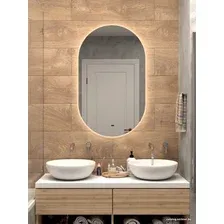 Континент Зеркало Fleur Led 60x100 (бесконтактный сенсор, холодная подсветка)