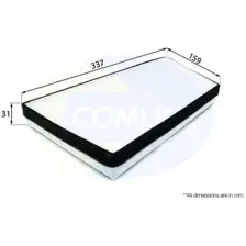 Салонный фильтр COMLINE EKF115