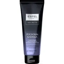 Шампунь для волос Estel Secrets Роскошь Блонда тонирующий для холодных оттенков блонд 250мл