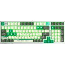 Клавиатура A4Tech Bloody S98 Pixels Green (Bloody BLMS Red Plus, нет кириллицы)