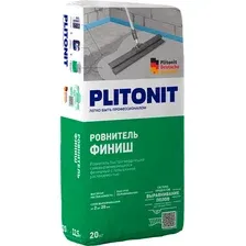 Самонивелирующаяся смесь Plitonit Финиш М160 цементный быстротвердеющий (20кг)