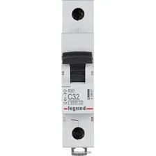 Выключатель автоматический Legrand RX3 1P C 32A 4.5кА 1M 419667