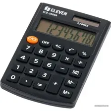 Калькулятор Eleven SLD-200NR (черный)
