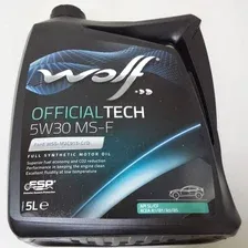 Моторное масло WOLF 65609/5 Моторное масло OfficialTech 5W-30 MS-F 5 л