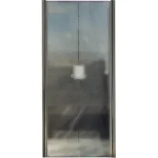 Душевая дверь MaybahGlass 198x80 MGD-435-5 (сатин стекло/хром матовый)