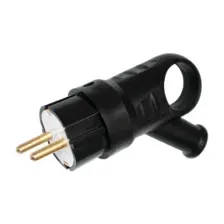 Вилка кабельная Bylectrica В16-385 (черный)