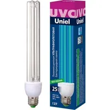 Ультрафиолетовая лампа Uniel ESL-PLD-25/UVCB/E27/CL UL-00007271