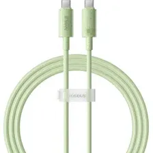 Кабель Baseus Habitat Series Fast Charging Cable 100W USB Type-C - USB Type-C (1 м, зеленый)