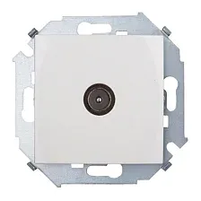 Розетка Simon 1591475-031 (слоновая кость)