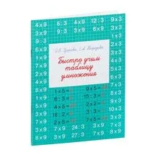 Быстро учим таблицу умножения
