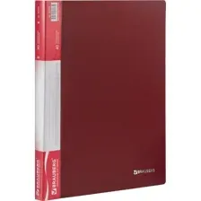 Папка для бумаг BRAUBERG 221602 (красный)