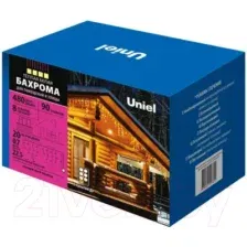 Светодиодная бахрома Uniel ULD-B20007-480/DTA/RC / UL-00008560 (теплый белый)