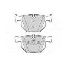 Тормозные колодки дисковые задняя ось VALEO 302075