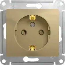 Розетка Schneider Electric Glossa GSL000445 (титан)