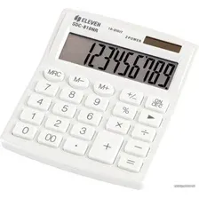 Калькулятор Eleven SDC-810NR-WH (белый)