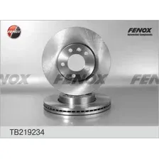Тормозной диск FENOX TB219234 вентилируемый , передняя ось