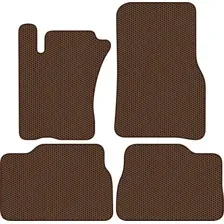 Комплект ковриков для авто Alicosta Mercedes-Benz M-Class I (suv / W163) 2001 - 2005 (коричневый, сота)
