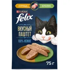 Корм для кошек Felix Курица 75г
