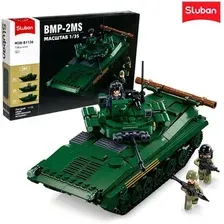 Конструктор Sluban Модельки. БМП-2МС M38-B1136 9619155