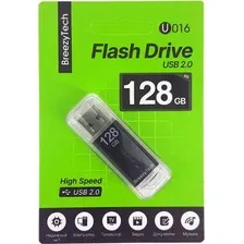 USB Flash BreezyTech U016 128GB (черный)