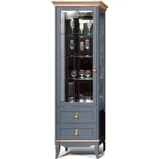 Шкаф-витрина Гомельдрев Тельма ГМ 6506-01 Дуб (капри/натуральный дуб)