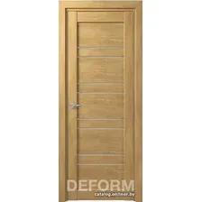 Межкомнатная дверь Юркас Deform D15 ДО 60x200 (дуб шале натуральный/мателюкс)