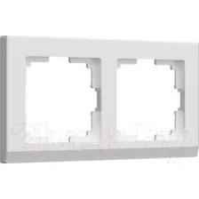 Рамка для выключателей и розеток Werkel W0021801 / a050904 (белый)
