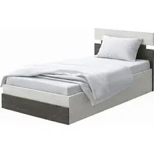 Кровать PROxSON Milton с ПМ 90x190 (дуб шамони светлый 124/дуб кантербери)