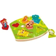 Мозаика/пазл Hape Ферма E1614