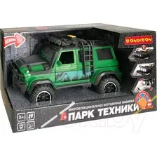 Автомобиль игрушечный Bondibon Парк техники / ВВ6079 (зеленый с)