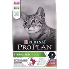 Корм для кошек Pro Plan для стерилизованных кошек, утка с печенью, 3 кг
