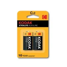 Батарейка Kodak Xtralife C/LR14 Alkaline 1.5V 30952041 (2шт)
