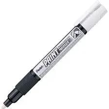 Маркер перманентный Pentel Paint Marker / MMP20-W (белый)