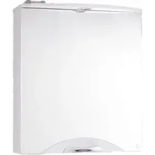 Symbolite Шкаф с зеркалом для ванной Жасмин 2 600/С Люкс (белый)