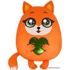Игрушка-подушка Maxitoys Antistress Лиса с Сердцем MT-H072006