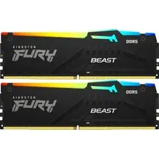 Оперативная память Kingston FURY Beast RGB 2x16ГБ DDR5 5600 МГц KF556C40BBAK2-32