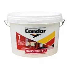 Краска водно-дисперсионная внутренняя CONDOR Haus Proff 7, 9,2 л (13 кг), РБ